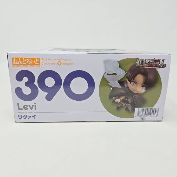 ATTACK ON TITAN LEVI ACKERMAN NENDOROID 390 PVC FIGURE GOOD SMILE COMPANY NEW - Picture 6 of 6
